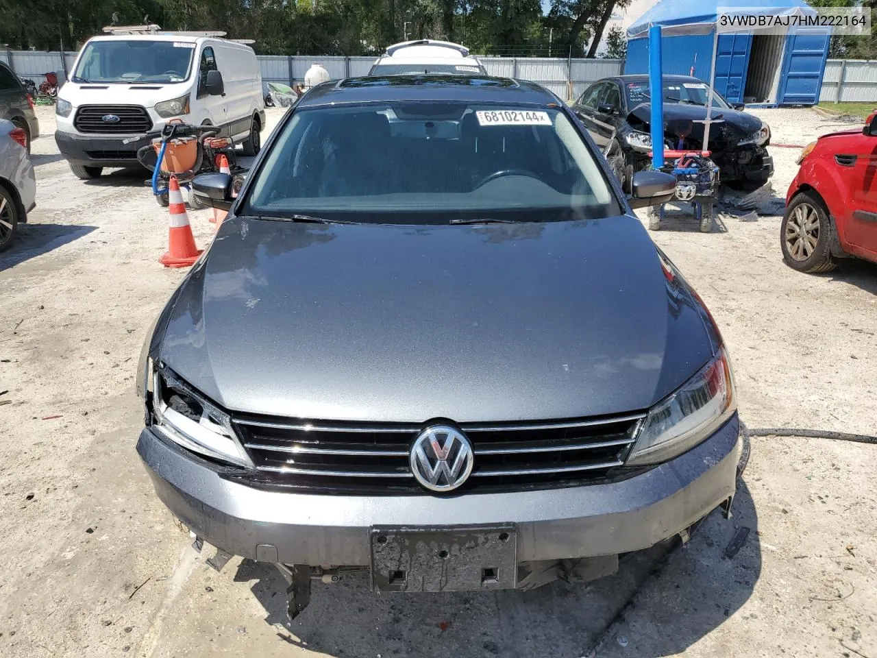 3VWDB7AJ7HM222164 2017 Volkswagen Jetta Se