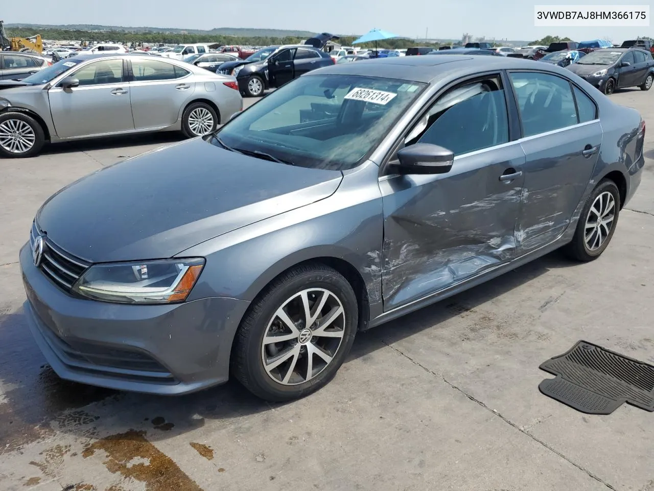 3VWDB7AJ8HM366175 2017 Volkswagen Jetta Se