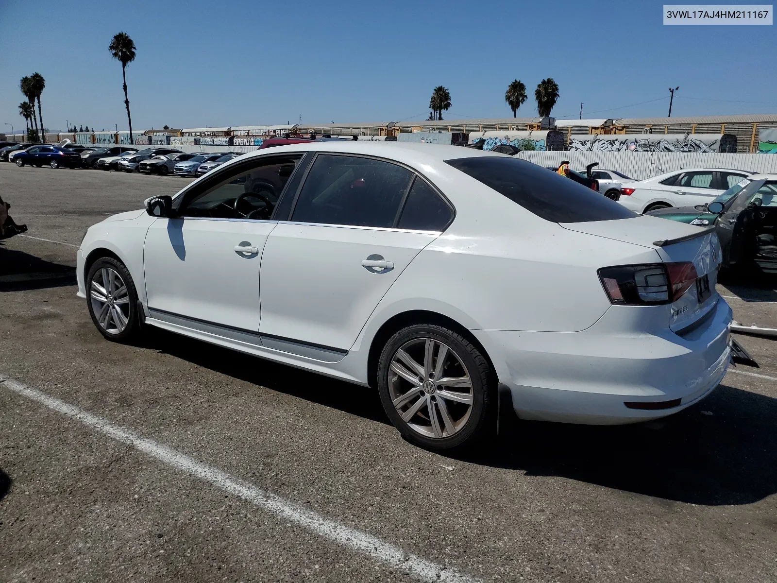 3VWL17AJ4HM211167 2017 Volkswagen Jetta Sel