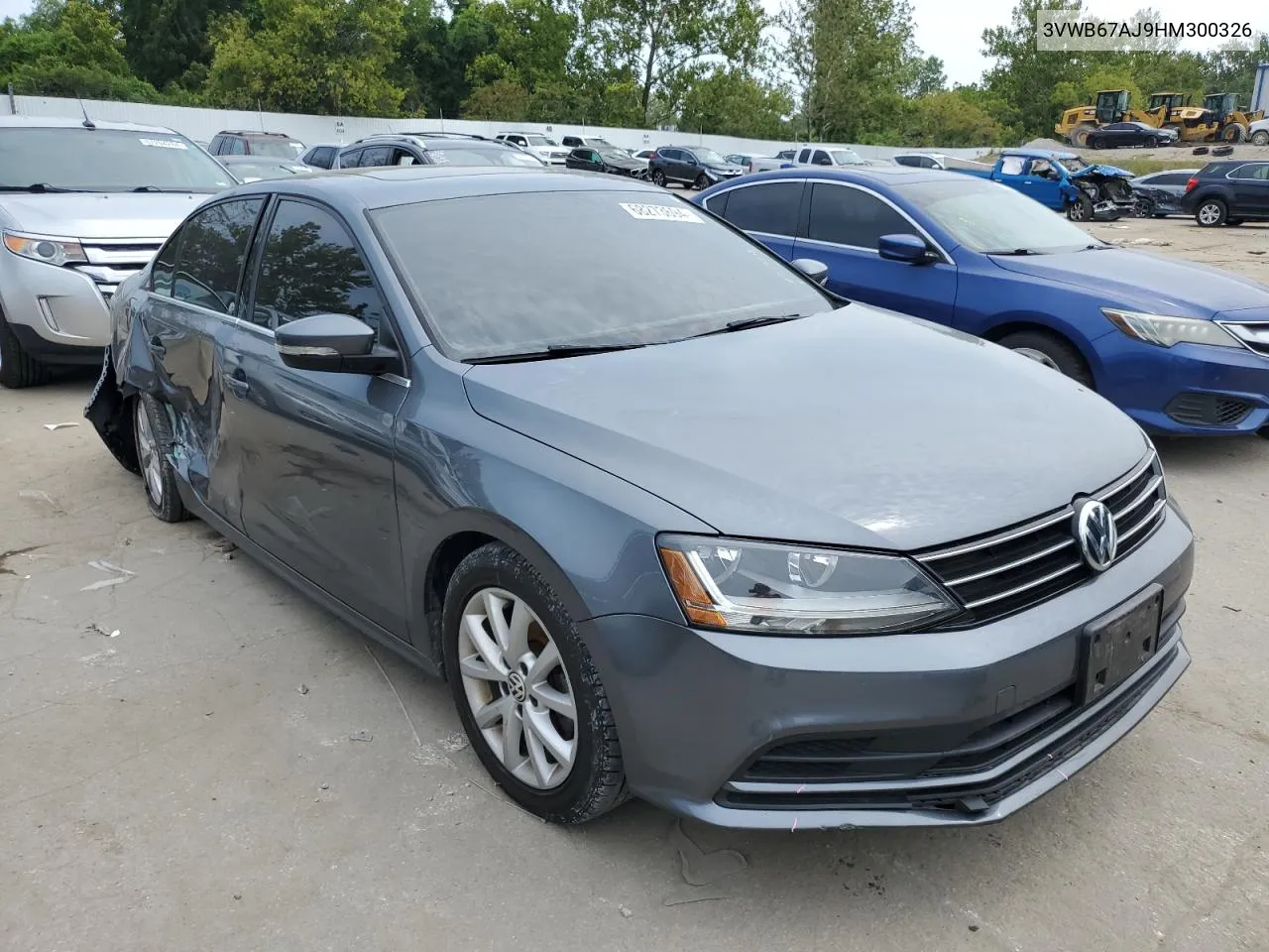 3VWB67AJ9HM300326 2017 Volkswagen Jetta Se