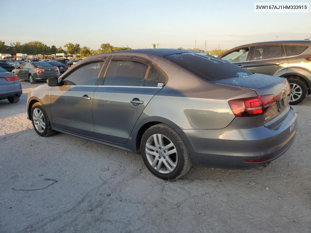 2017 Volkswagen Jetta S VIN: 3VW167AJ1HM333915 Lot: 68303004