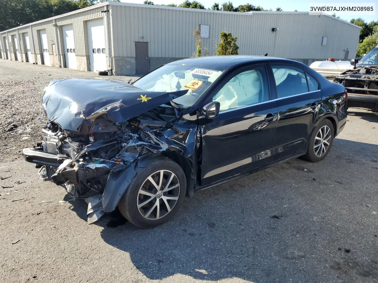 3VWDB7AJXHM208985 2017 Volkswagen Jetta Se