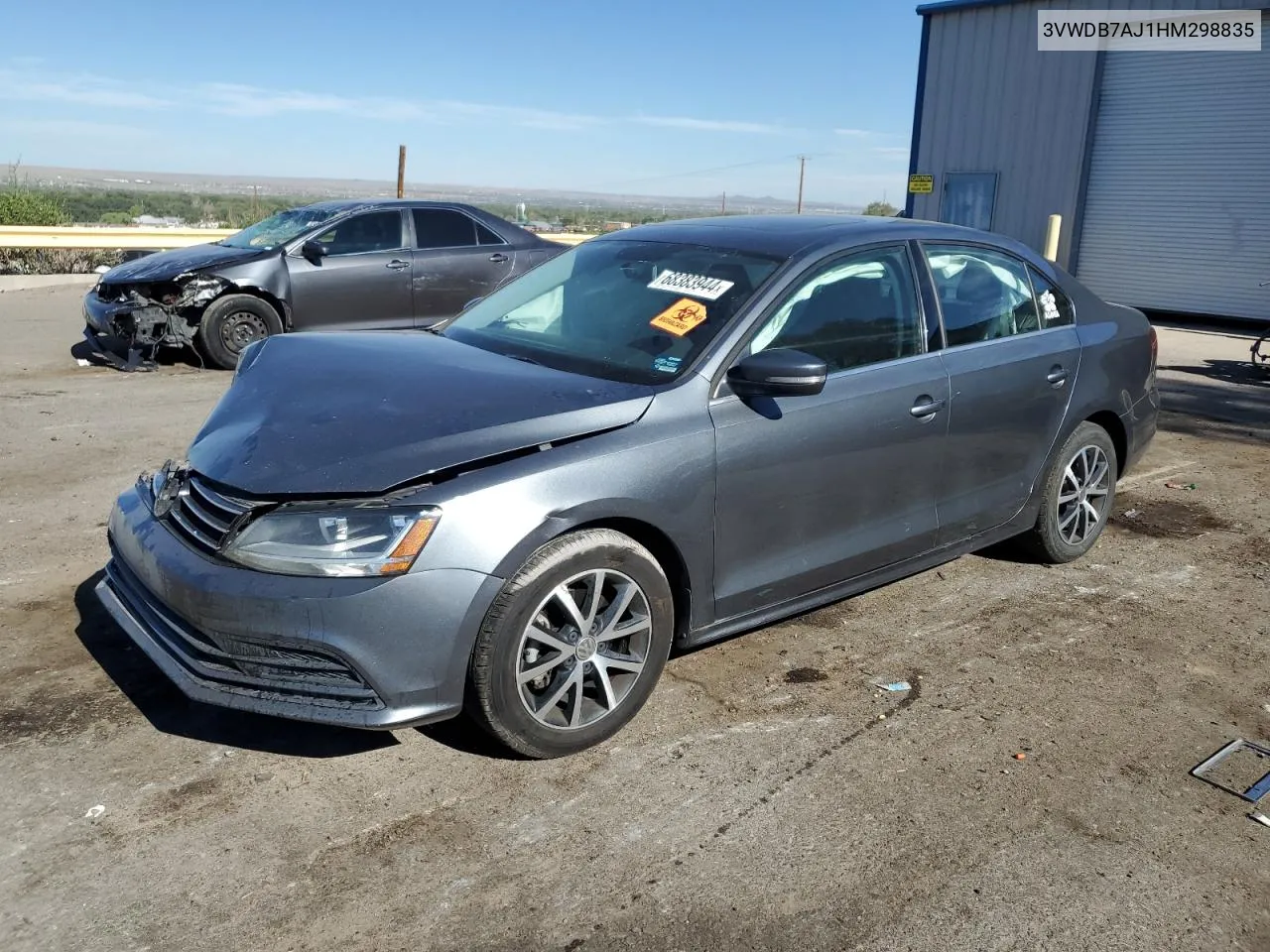 3VWDB7AJ1HM298835 2017 Volkswagen Jetta Se