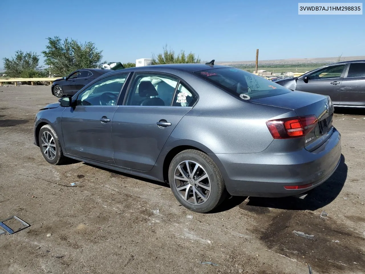 3VWDB7AJ1HM298835 2017 Volkswagen Jetta Se