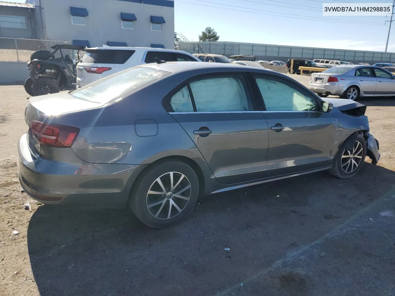 3VWDB7AJ1HM298835 2017 Volkswagen Jetta Se