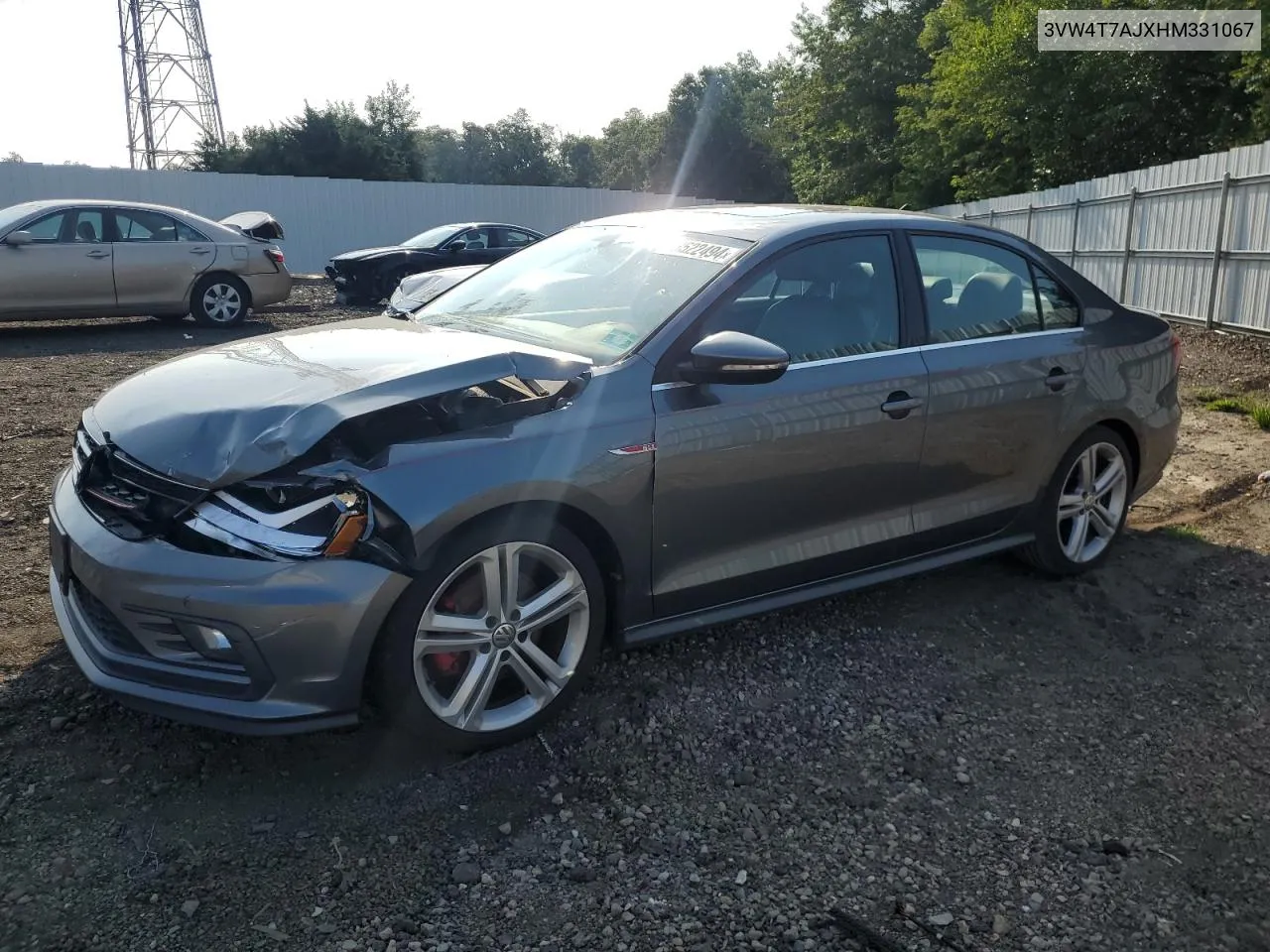 3VW4T7AJXHM331067 2017 Volkswagen Jetta Gli