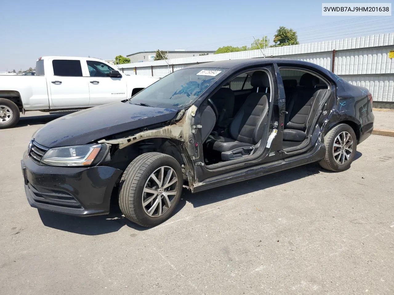 3VWDB7AJ9HM201638 2017 Volkswagen Jetta Se