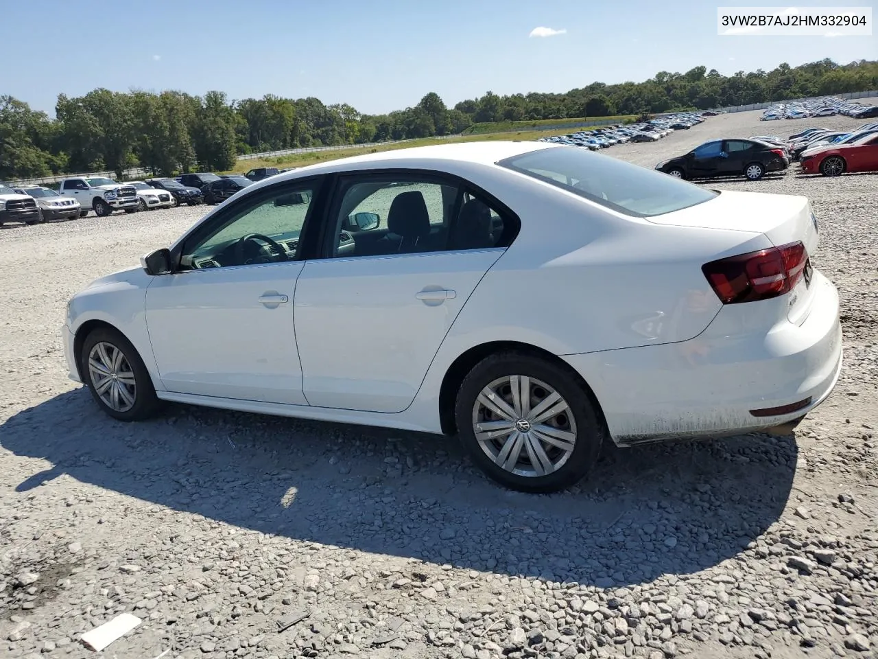 2017 Volkswagen Jetta S VIN: 3VW2B7AJ2HM332904 Lot: 68745954