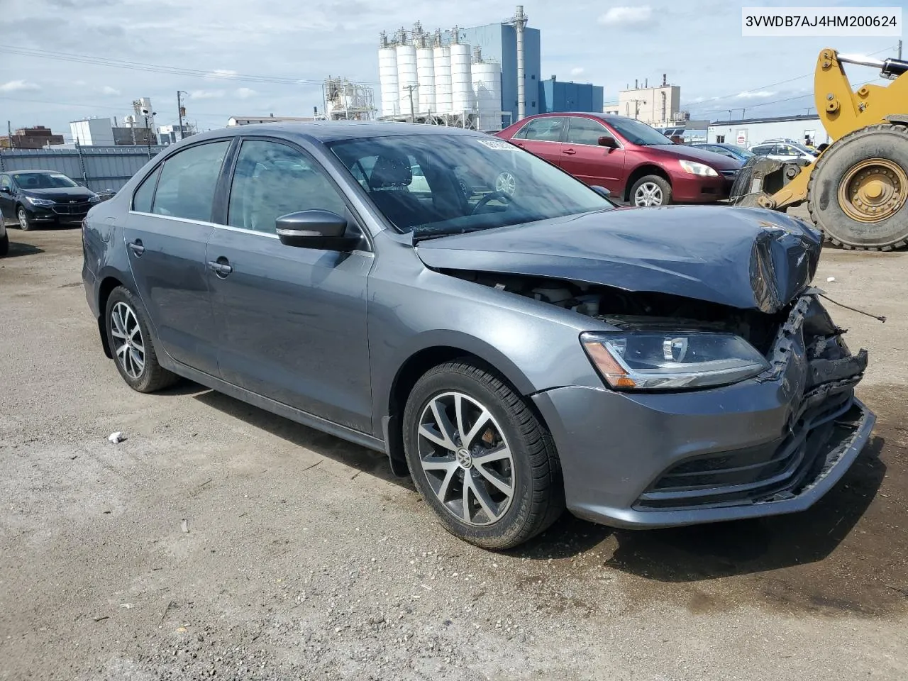 2017 Volkswagen Jetta Se VIN: 3VWDB7AJ4HM200624 Lot: 69162534