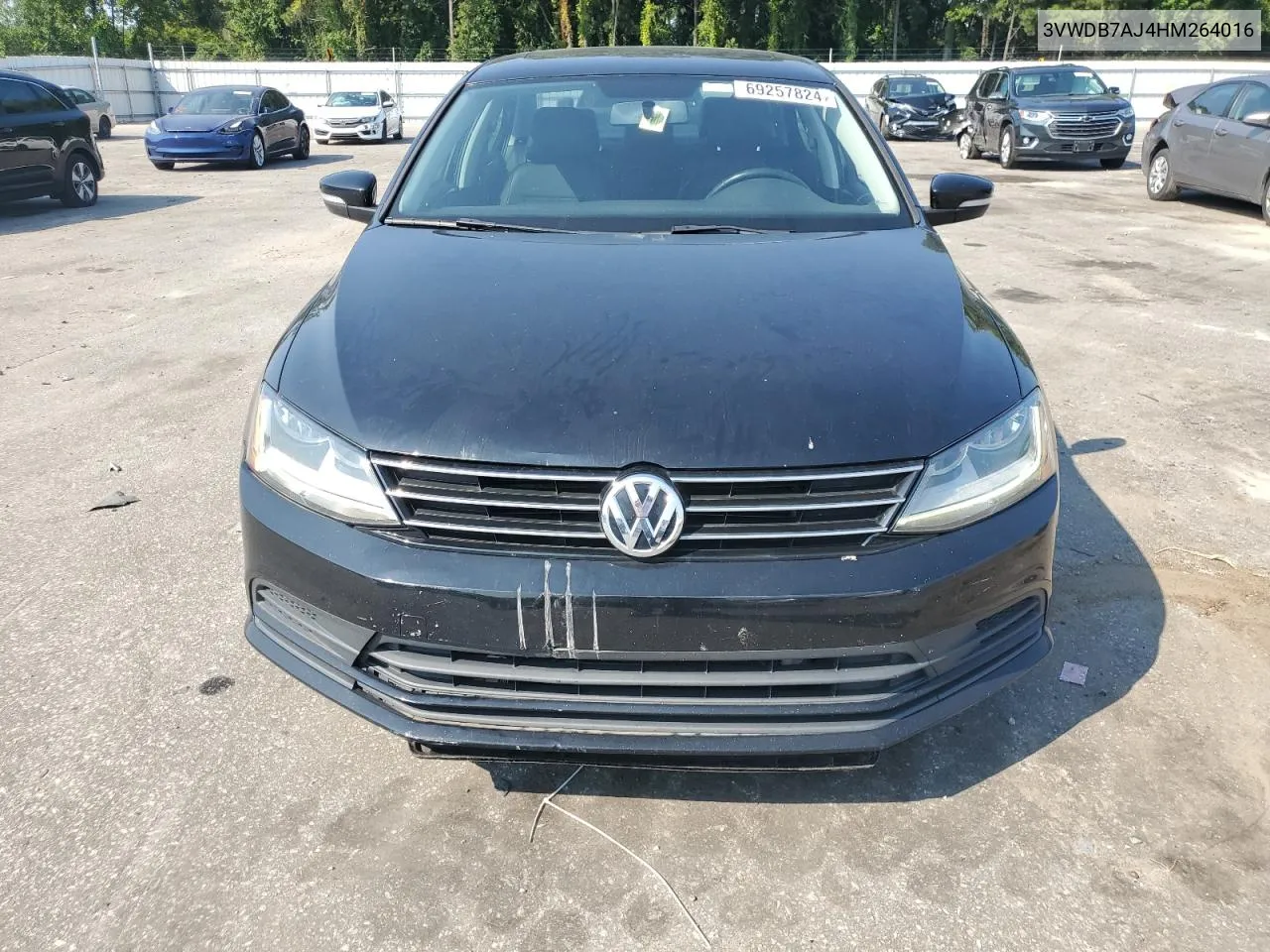 2017 Volkswagen Jetta Se VIN: 3VWDB7AJ4HM264016 Lot: 69257824