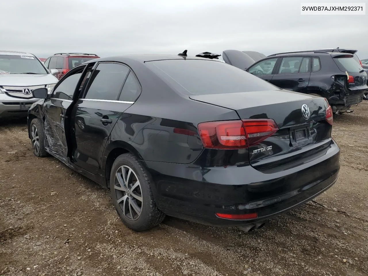 3VWDB7AJXHM292371 2017 Volkswagen Jetta Se