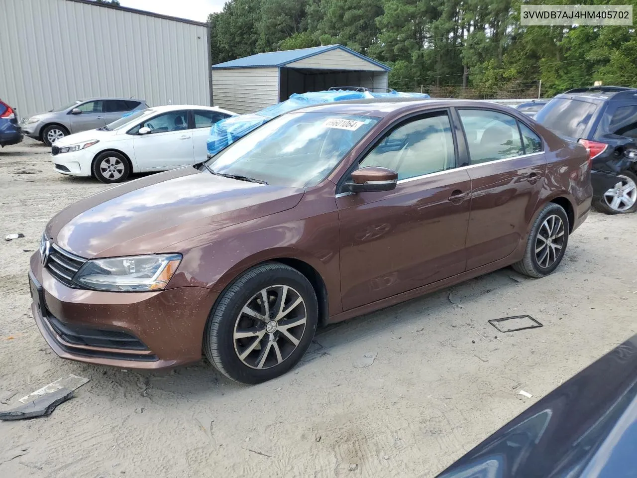 2017 Volkswagen Jetta Se VIN: 3VWDB7AJ4HM405702 Lot: 69601064