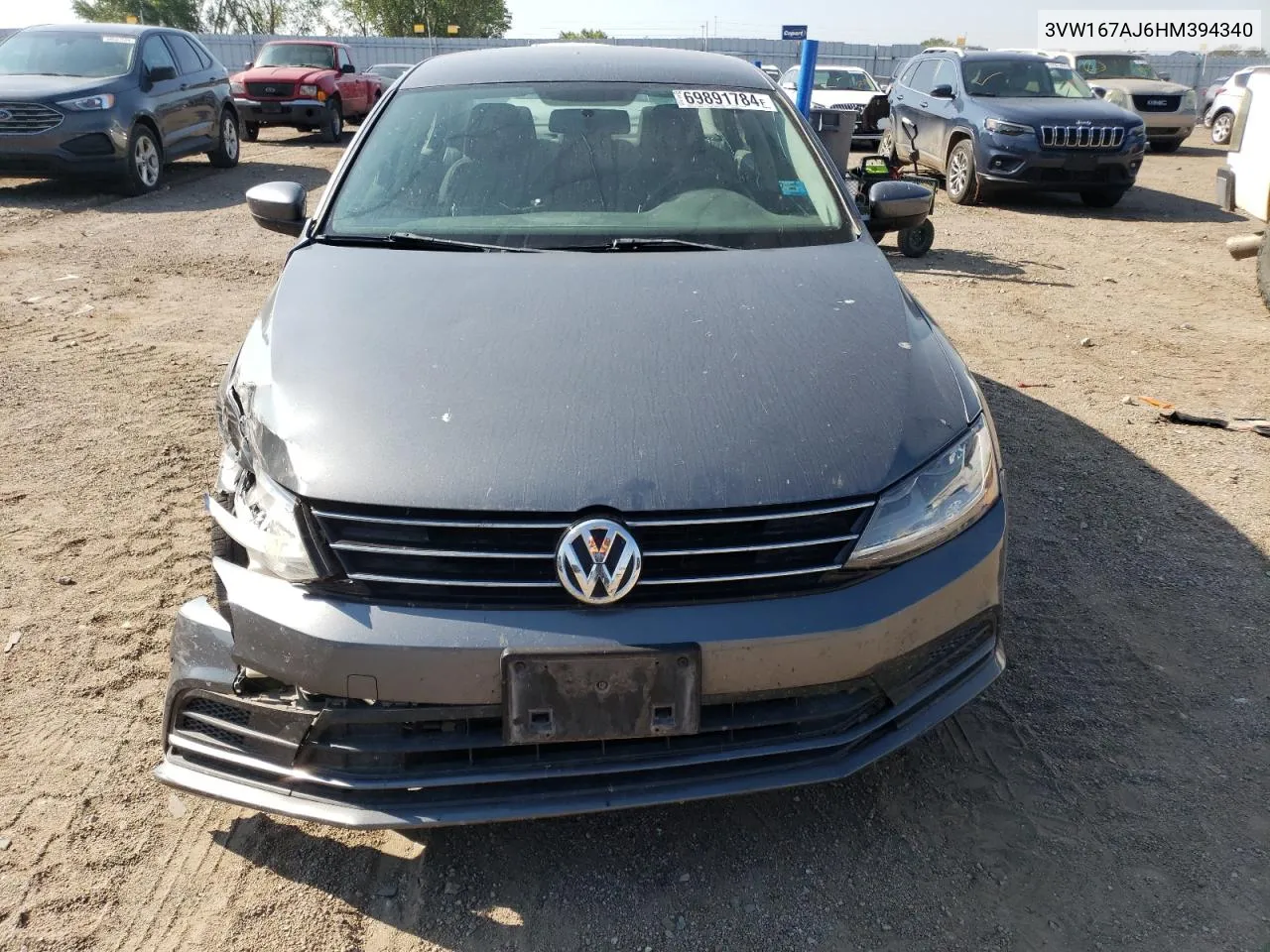 3VW167AJ6HM394340 2017 Volkswagen Jetta S