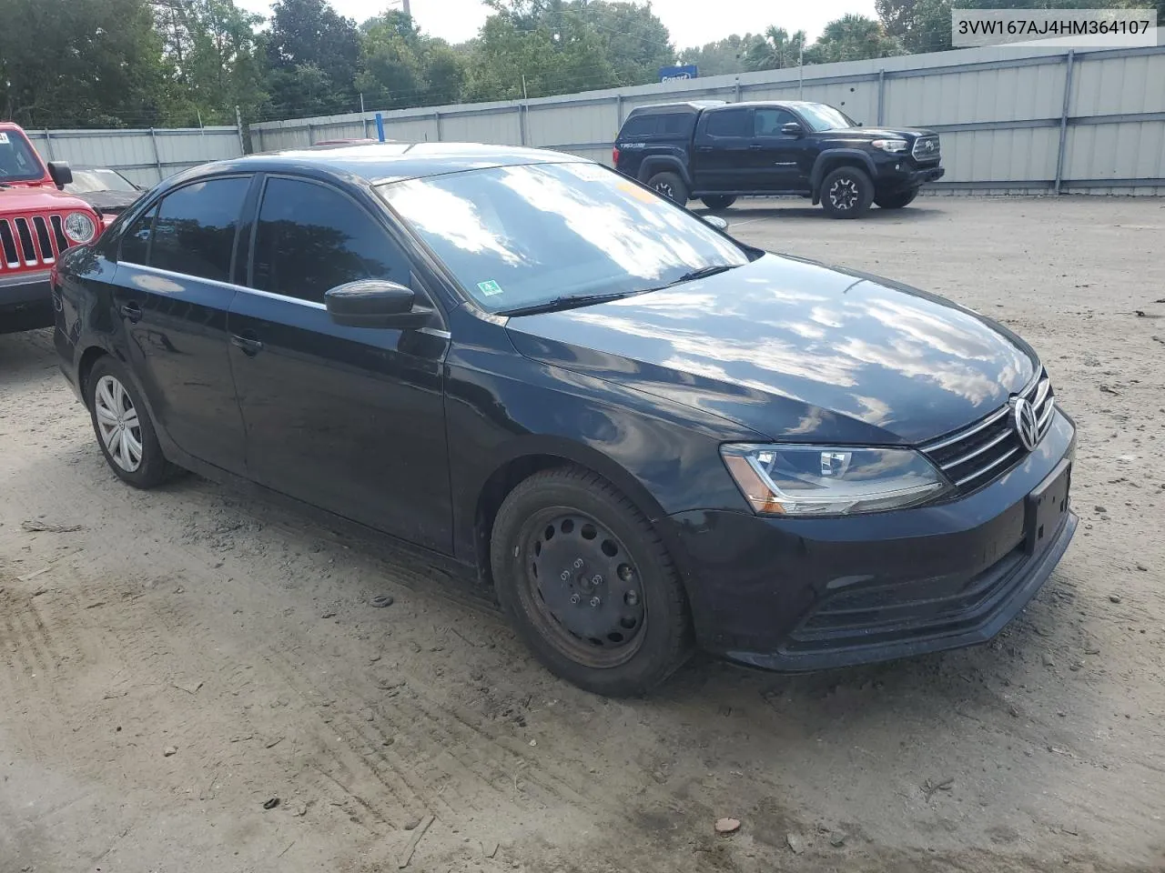 2017 Volkswagen Jetta S VIN: 3VW167AJ4HM364107 Lot: 69969814