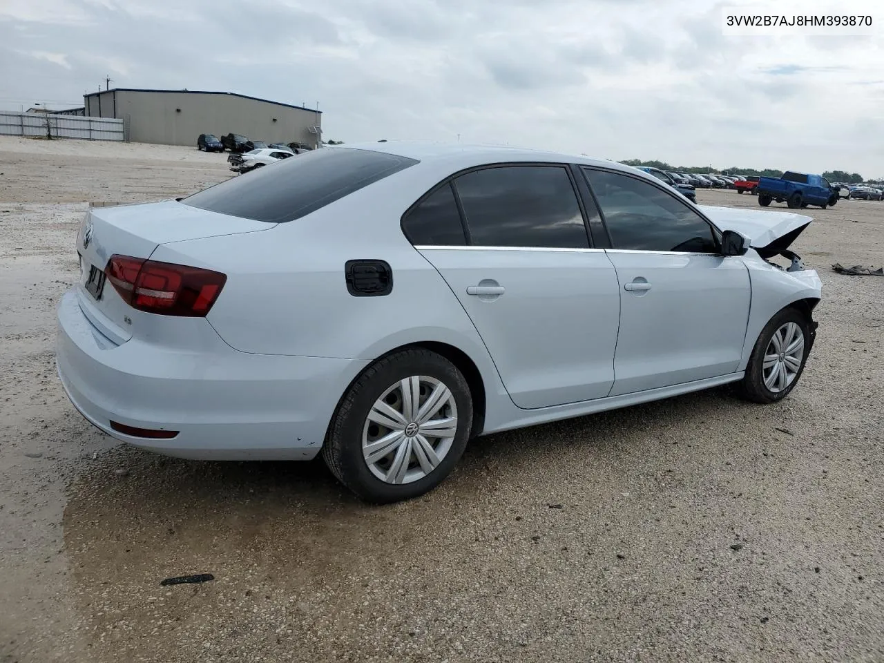 2017 Volkswagen Jetta S VIN: 3VW2B7AJ8HM393870 Lot: 70007514