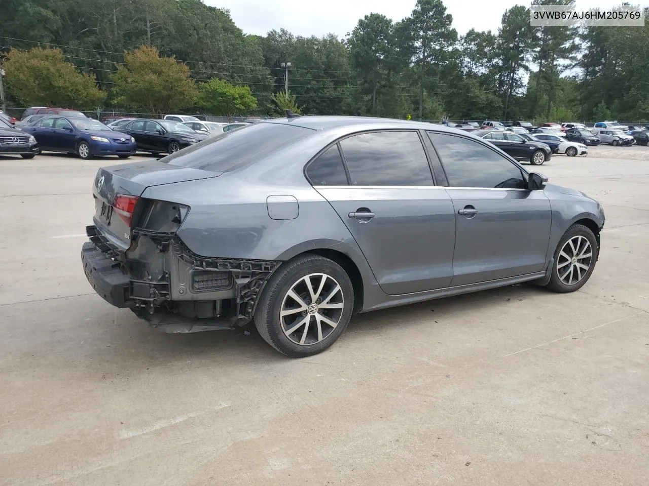 2017 Volkswagen Jetta Se VIN: 3VWB67AJ6HM205769 Lot: 70173264