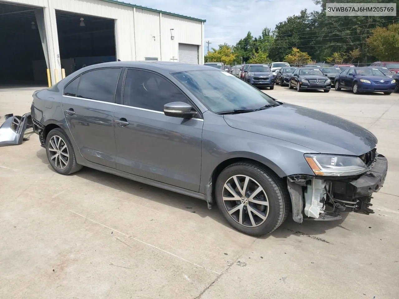 2017 Volkswagen Jetta Se VIN: 3VWB67AJ6HM205769 Lot: 70173264