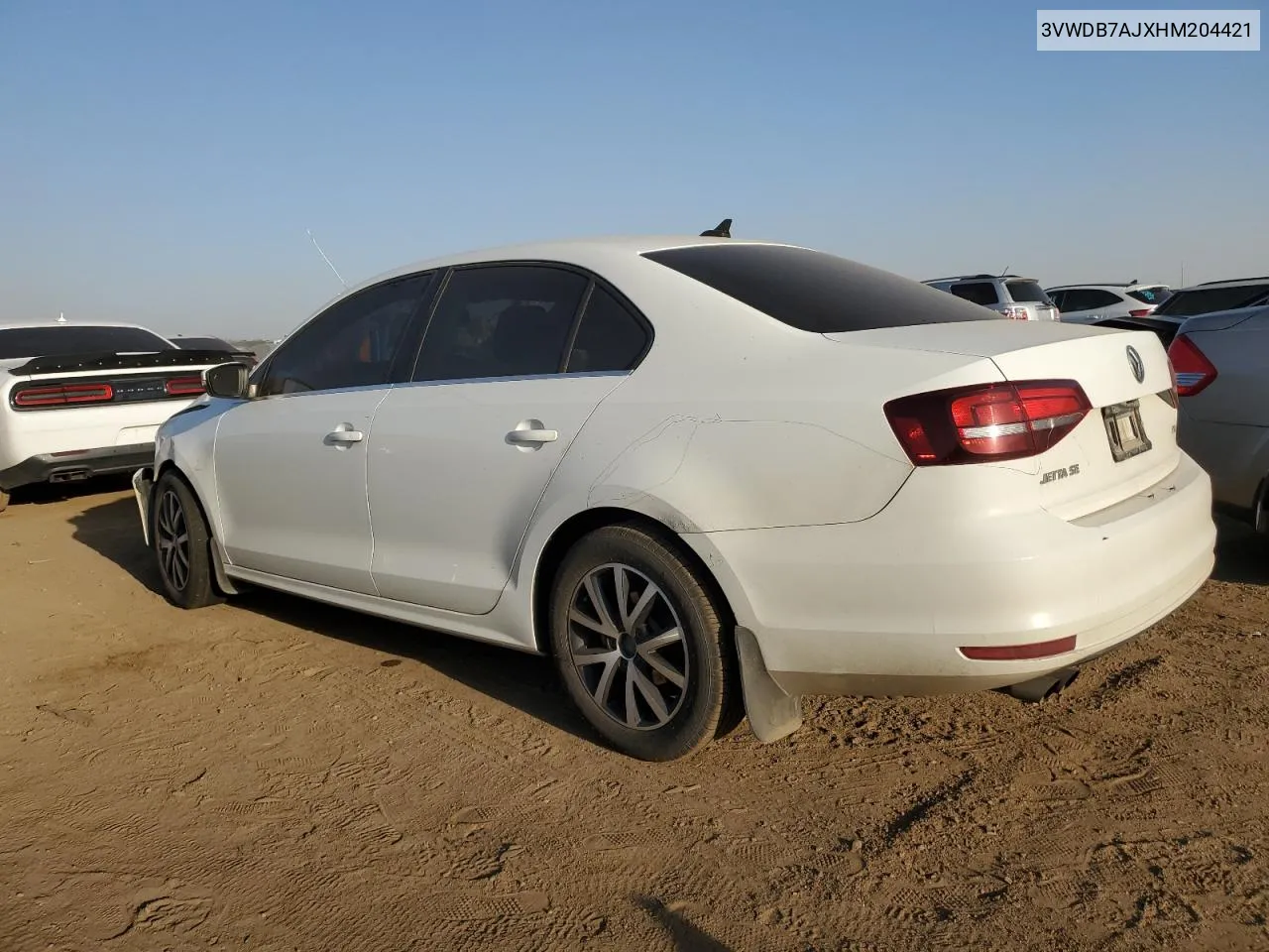 3VWDB7AJXHM204421 2017 Volkswagen Jetta Se