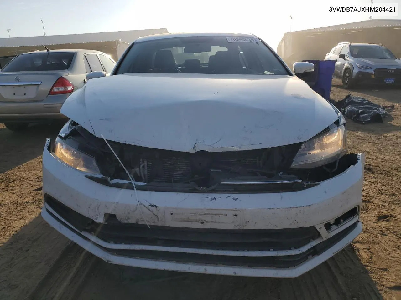 3VWDB7AJXHM204421 2017 Volkswagen Jetta Se