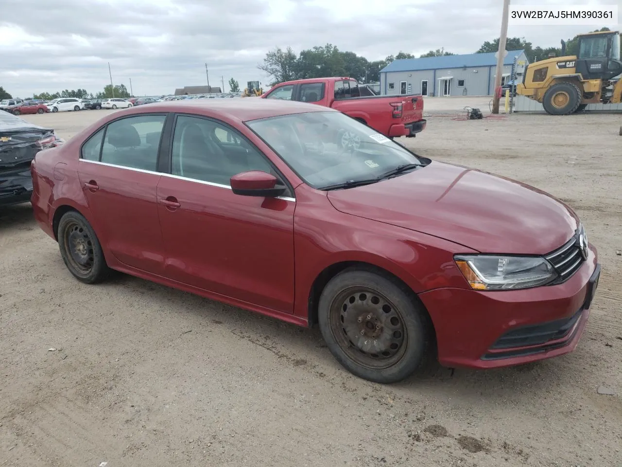 2017 Volkswagen Jetta S VIN: 3VW2B7AJ5HM390361 Lot: 70325954