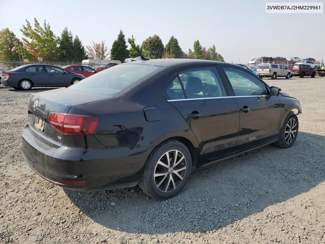 2017 Volkswagen Jetta Se VIN: 3VWDB7AJ2HM229961 Lot: 70415384