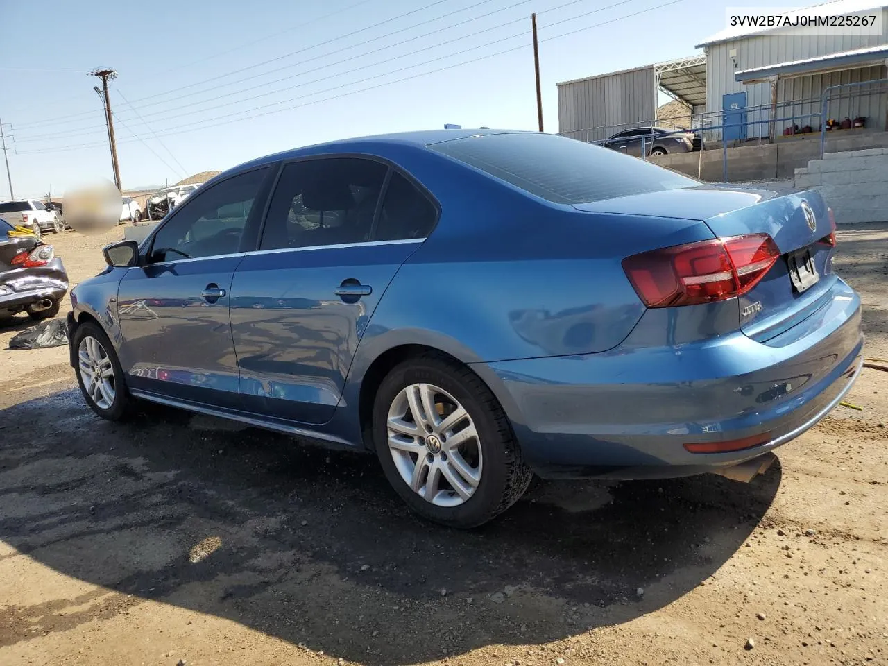 3VW2B7AJ0HM225267 2017 Volkswagen Jetta S