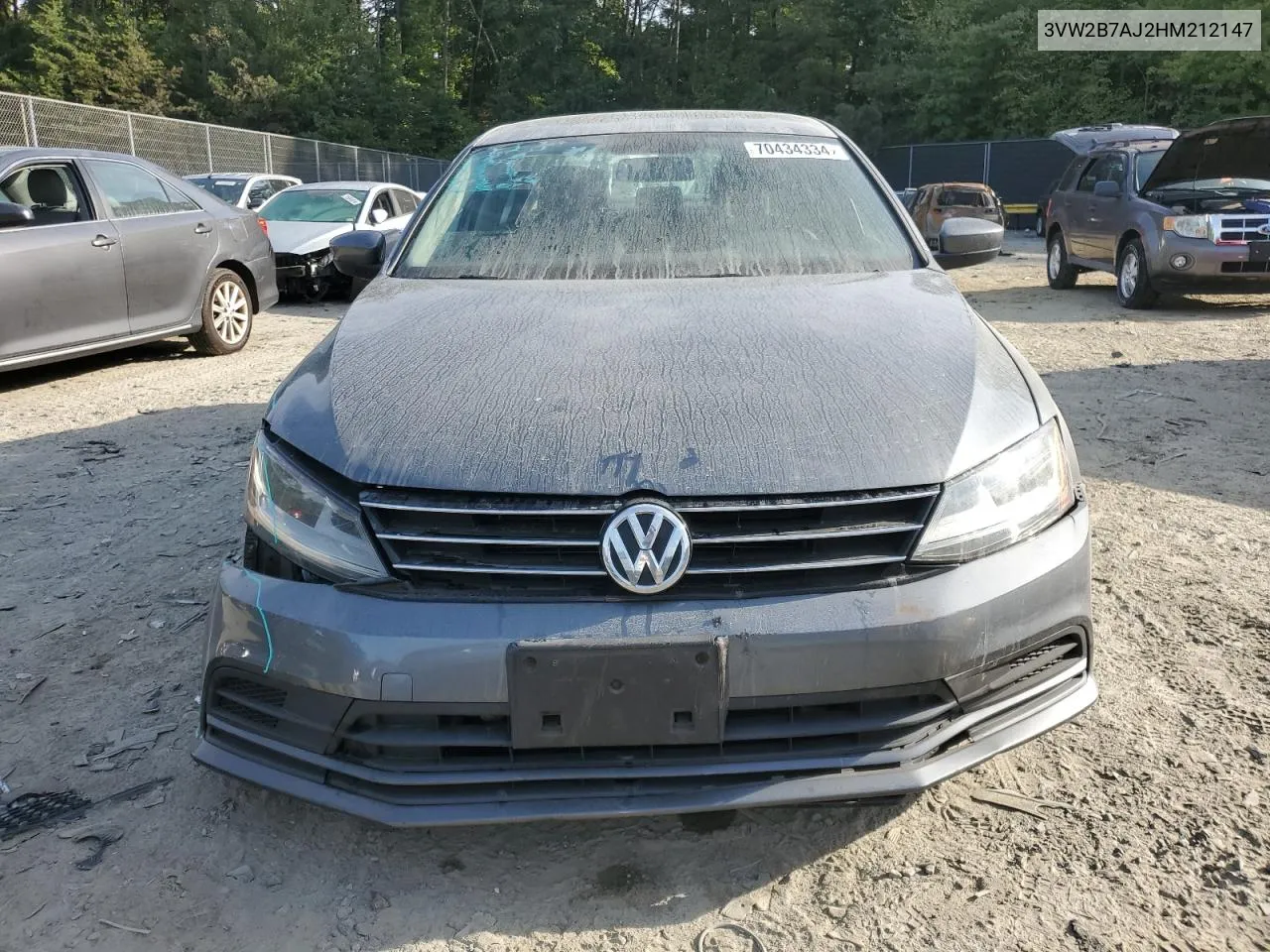 3VW2B7AJ2HM212147 2017 Volkswagen Jetta S