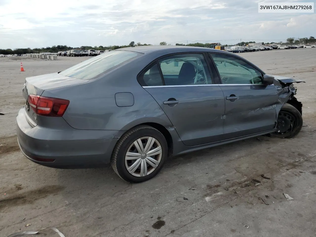 2017 Volkswagen Jetta S VIN: 3VW167AJ8HM279268 Lot: 70458684