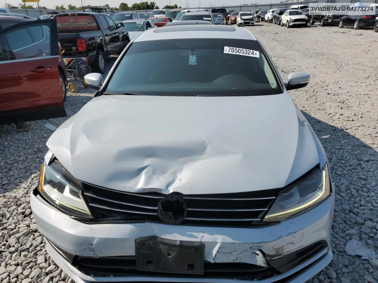 3VWDB7AJ5HM273274 2017 Volkswagen Jetta Se