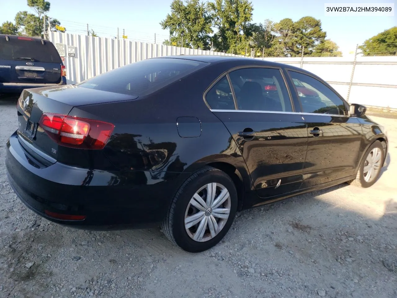 2017 Volkswagen Jetta S VIN: 3VW2B7AJ2HM394089 Lot: 70650854