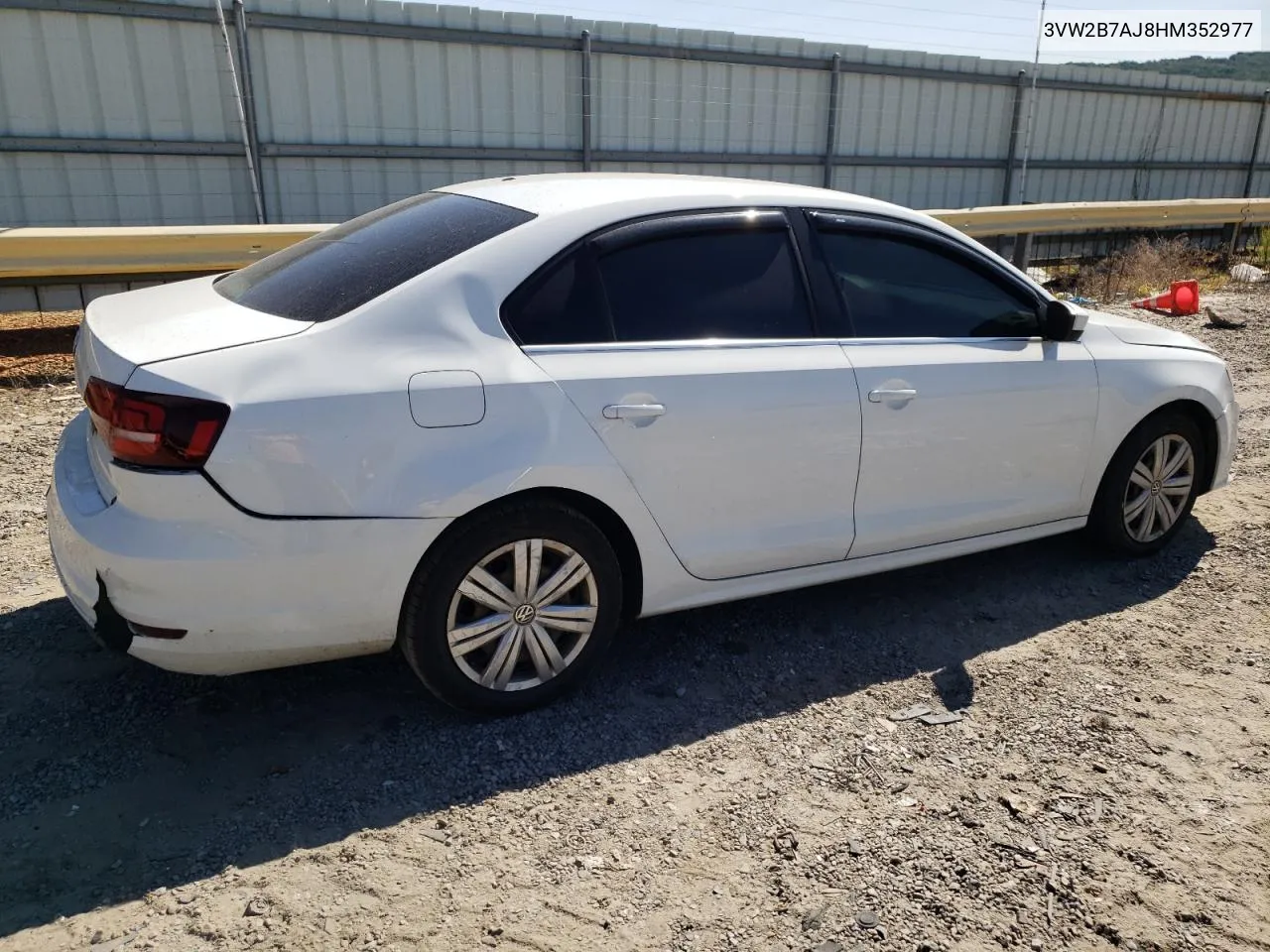 2017 Volkswagen Jetta S VIN: 3VW2B7AJ8HM352977 Lot: 70990834