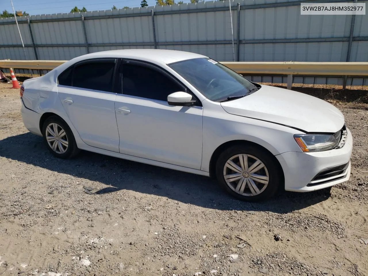 2017 Volkswagen Jetta S VIN: 3VW2B7AJ8HM352977 Lot: 70990834