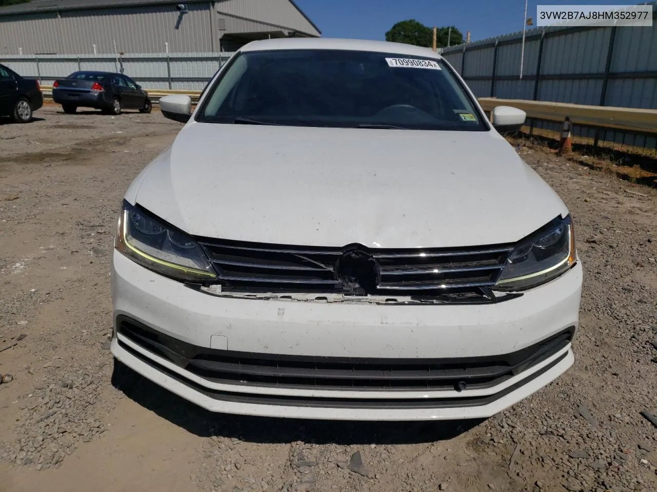 2017 Volkswagen Jetta S VIN: 3VW2B7AJ8HM352977 Lot: 70990834