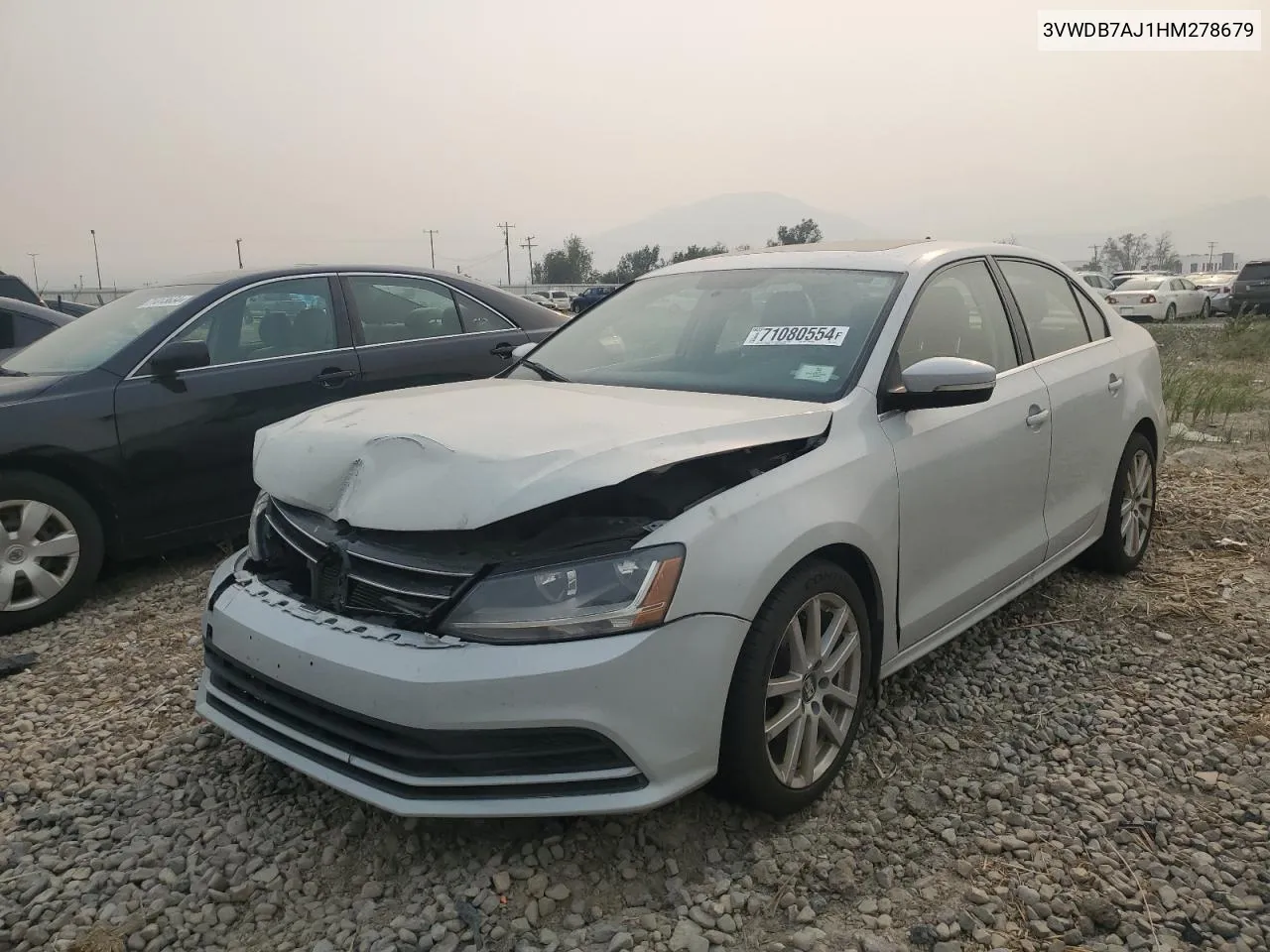 3VWDB7AJ1HM278679 2017 Volkswagen Jetta Se