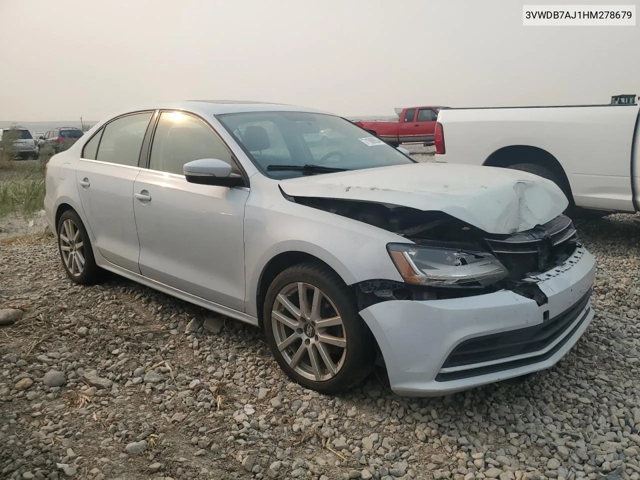 3VWDB7AJ1HM278679 2017 Volkswagen Jetta Se