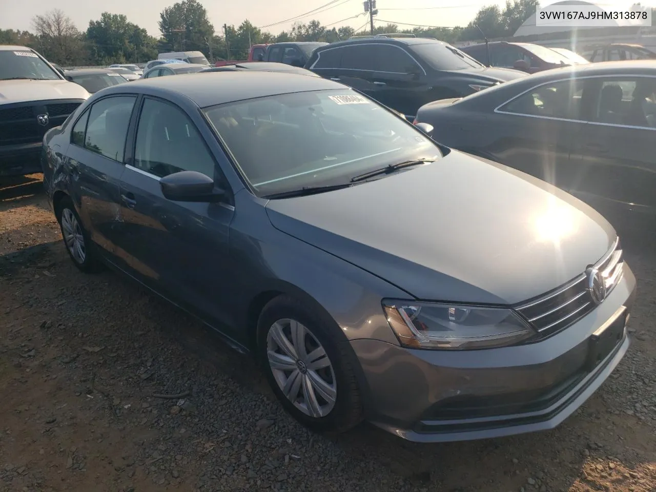 3VW167AJ9HM313878 2017 Volkswagen Jetta S