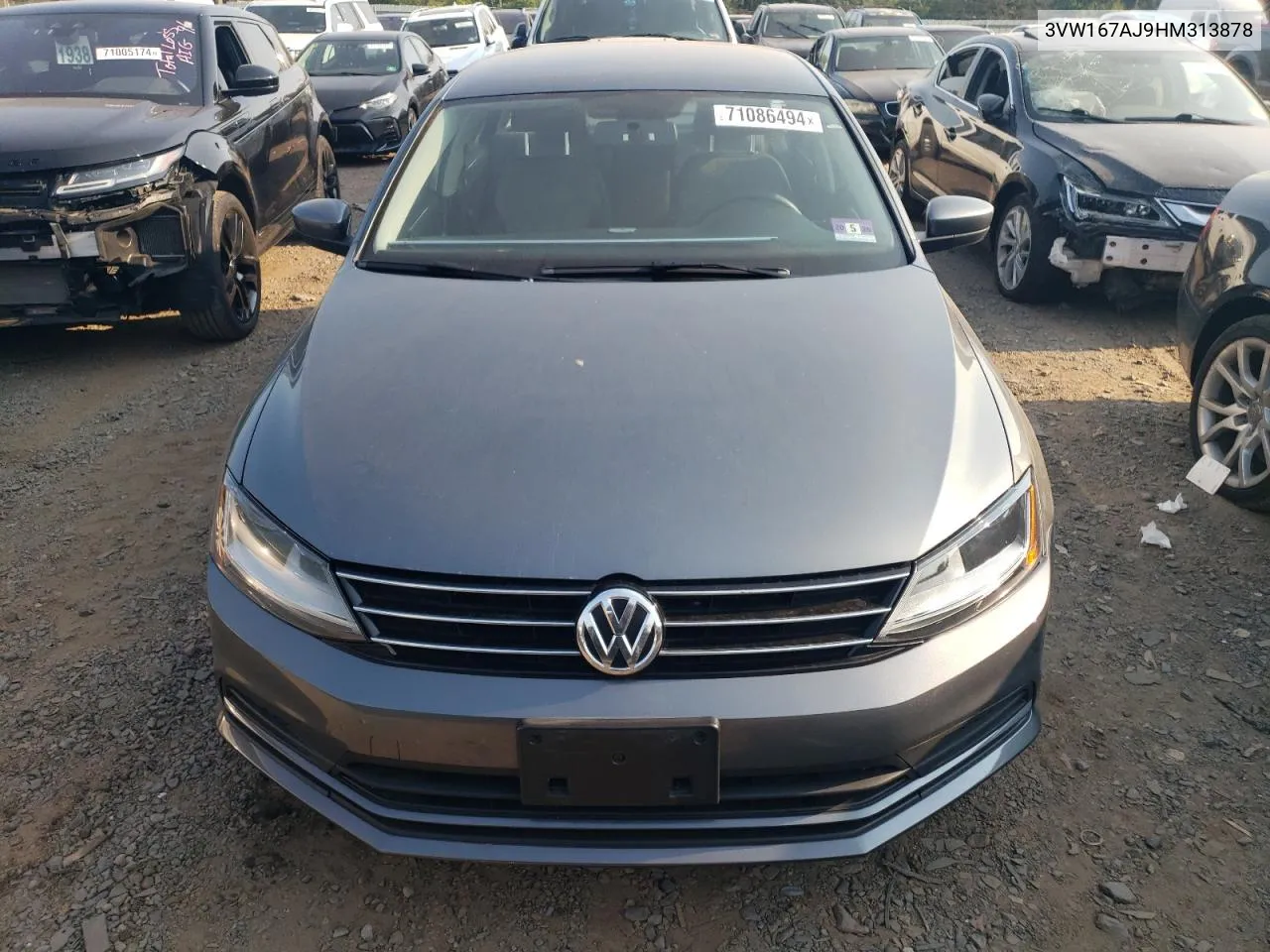 2017 Volkswagen Jetta S VIN: 3VW167AJ9HM313878 Lot: 71086494