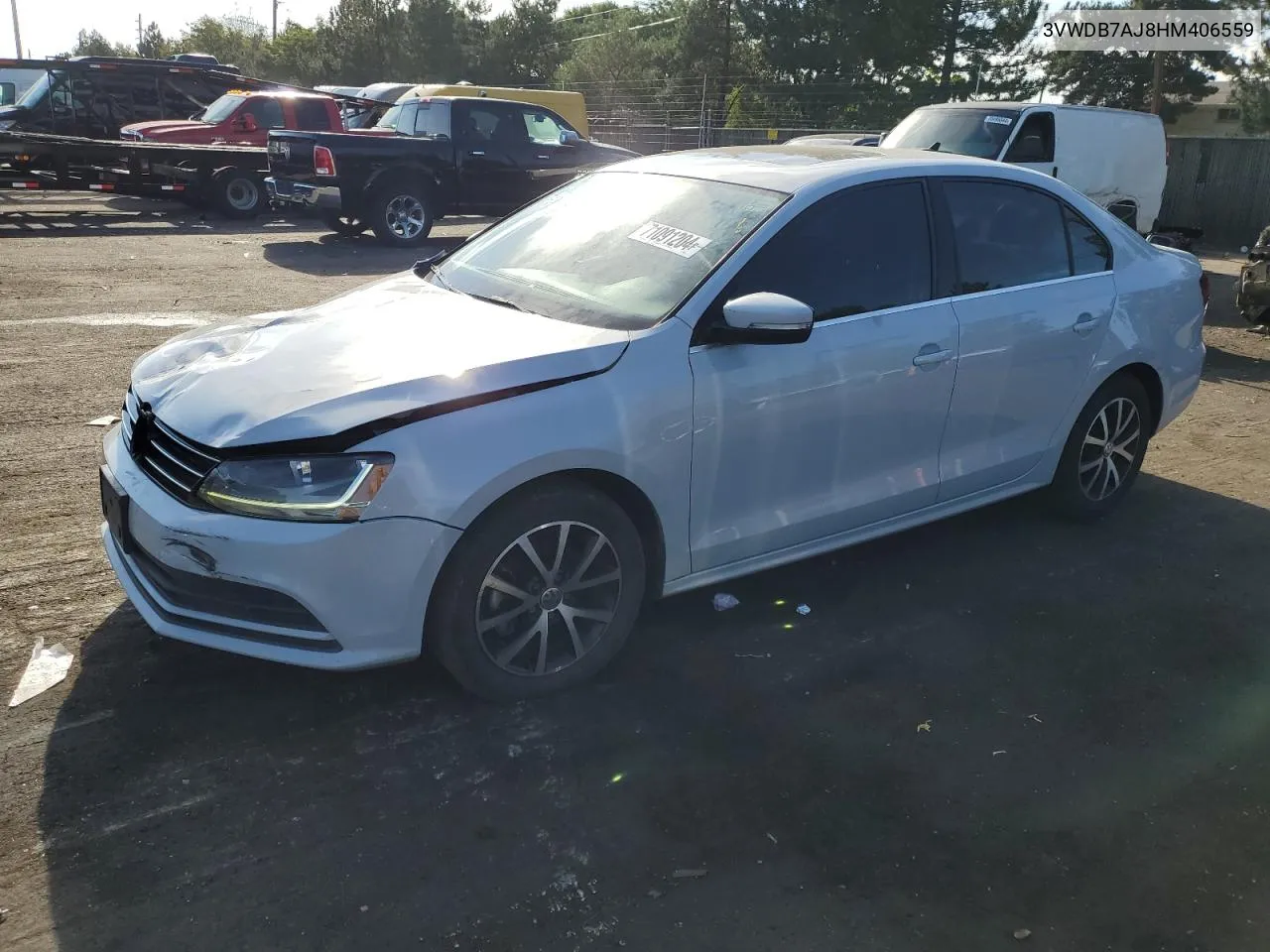 3VWDB7AJ8HM406559 2017 Volkswagen Jetta Se