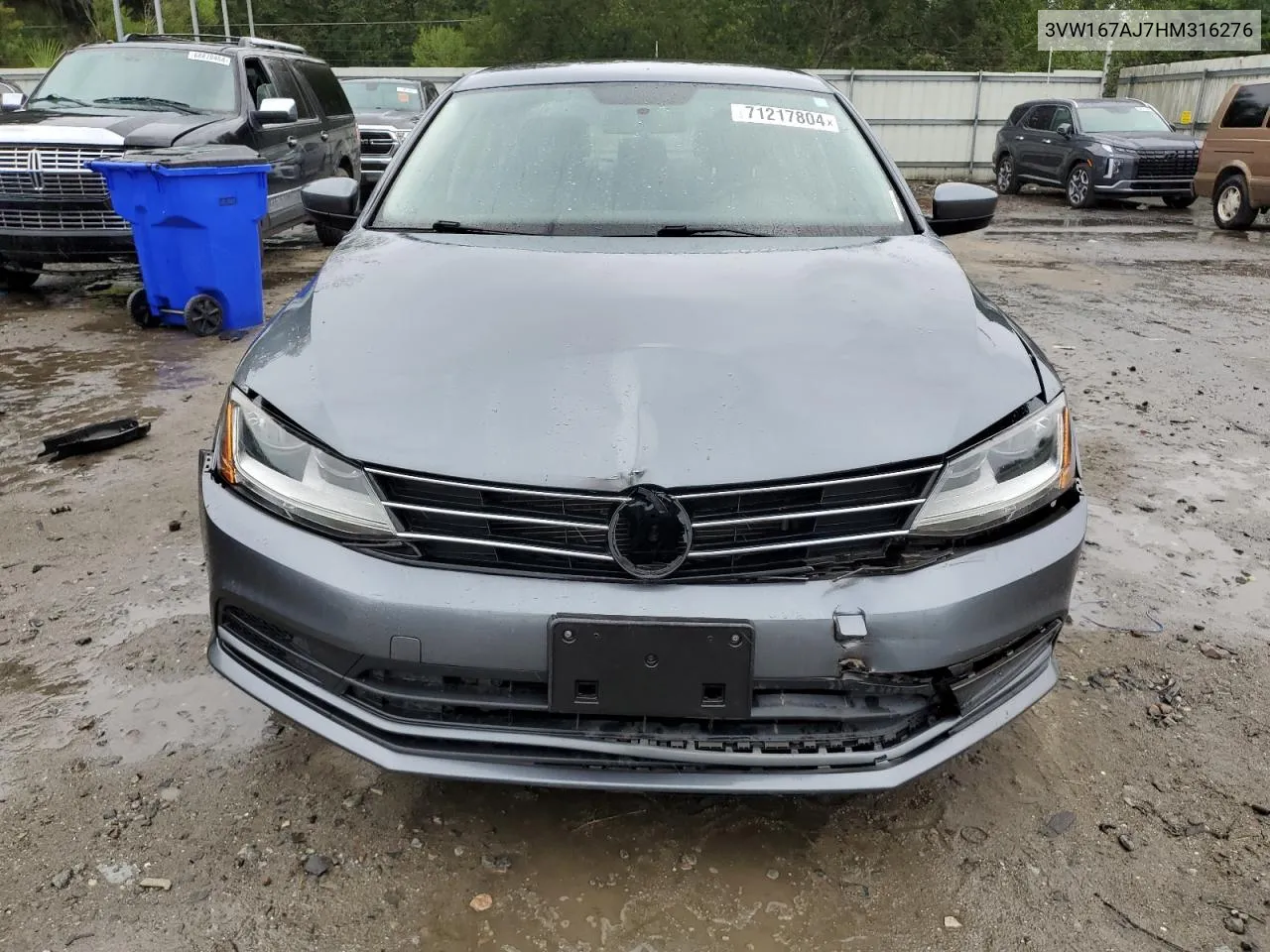 3VW167AJ7HM316276 2017 Volkswagen Jetta S