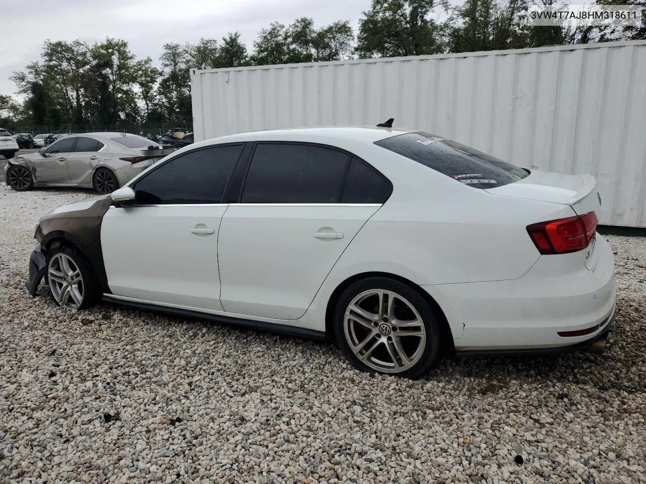 2017 Volkswagen Jetta Gli VIN: 3VW4T7AJ8HM318611 Lot: 71577994