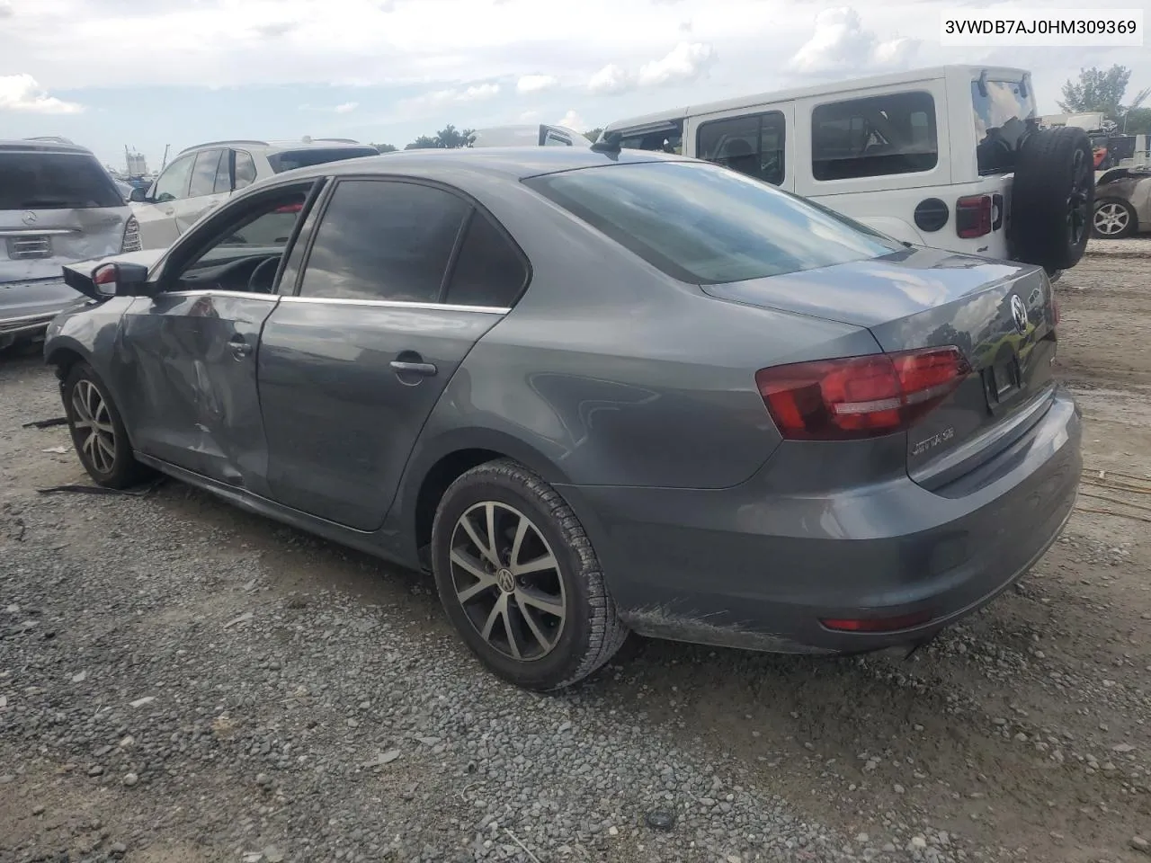 3VWDB7AJ0HM309369 2017 Volkswagen Jetta Se