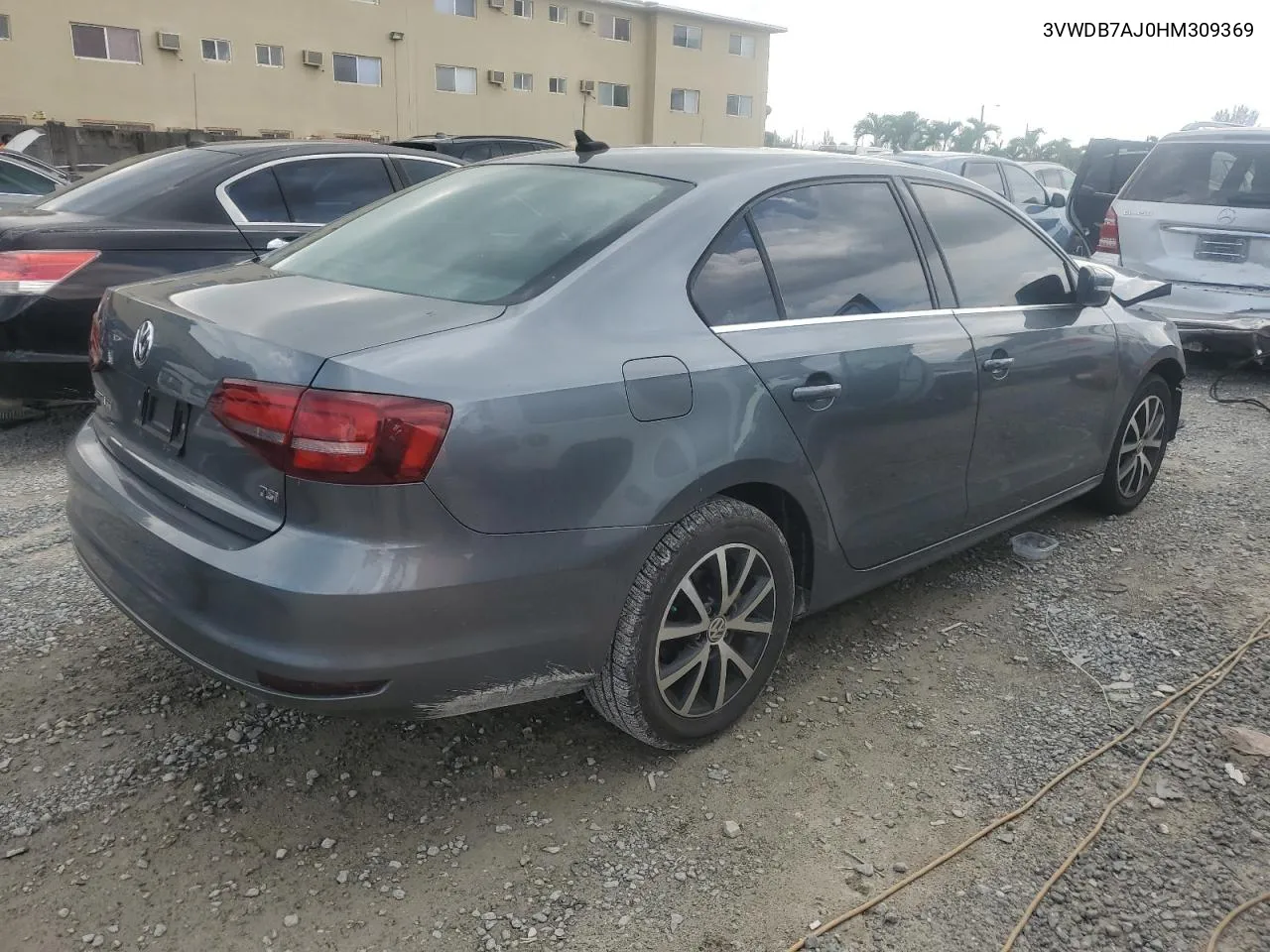 3VWDB7AJ0HM309369 2017 Volkswagen Jetta Se