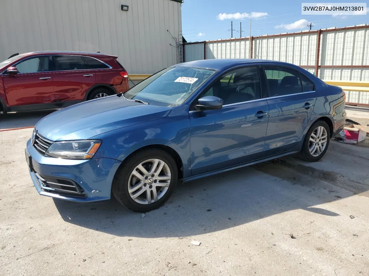 2017 Volkswagen Jetta S VIN: 3VW2B7AJ0HM213801 Lot: 72172574