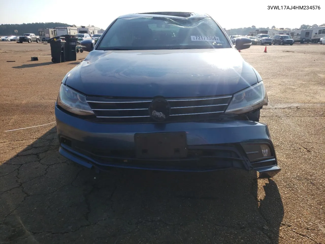 2017 Volkswagen Jetta Sel VIN: 3VWL17AJ4HM234576 Lot: 72173364