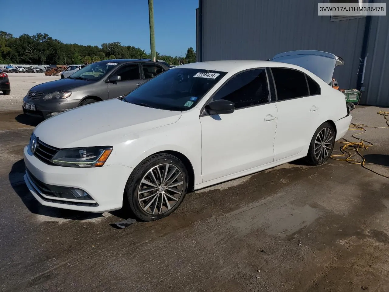 3VWD17AJ1HM386478 2017 Volkswagen Jetta Sport