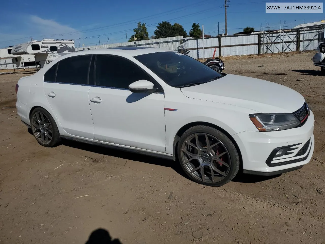 3VW5T7AJ1HM339224 2017 Volkswagen Jetta Gli