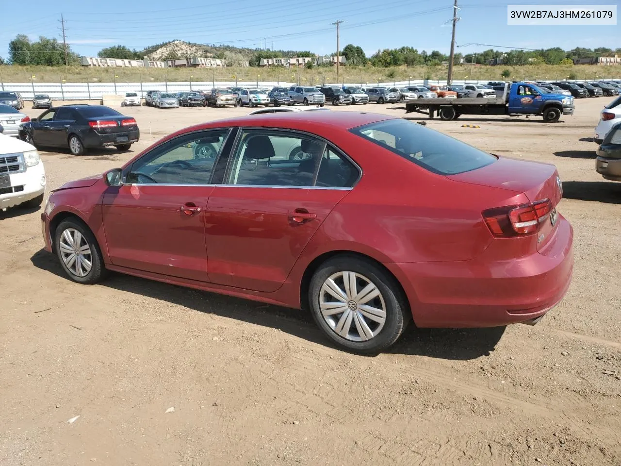 3VW2B7AJ3HM261079 2017 Volkswagen Jetta S