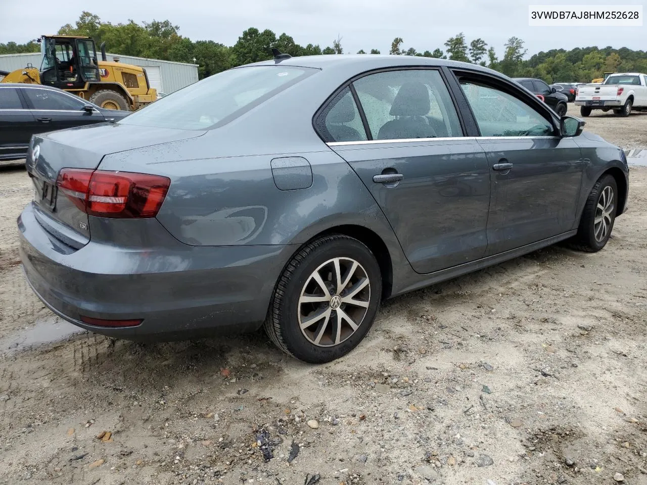 2017 Volkswagen Jetta Se VIN: 3VWDB7AJ8HM252628 Lot: 72840334