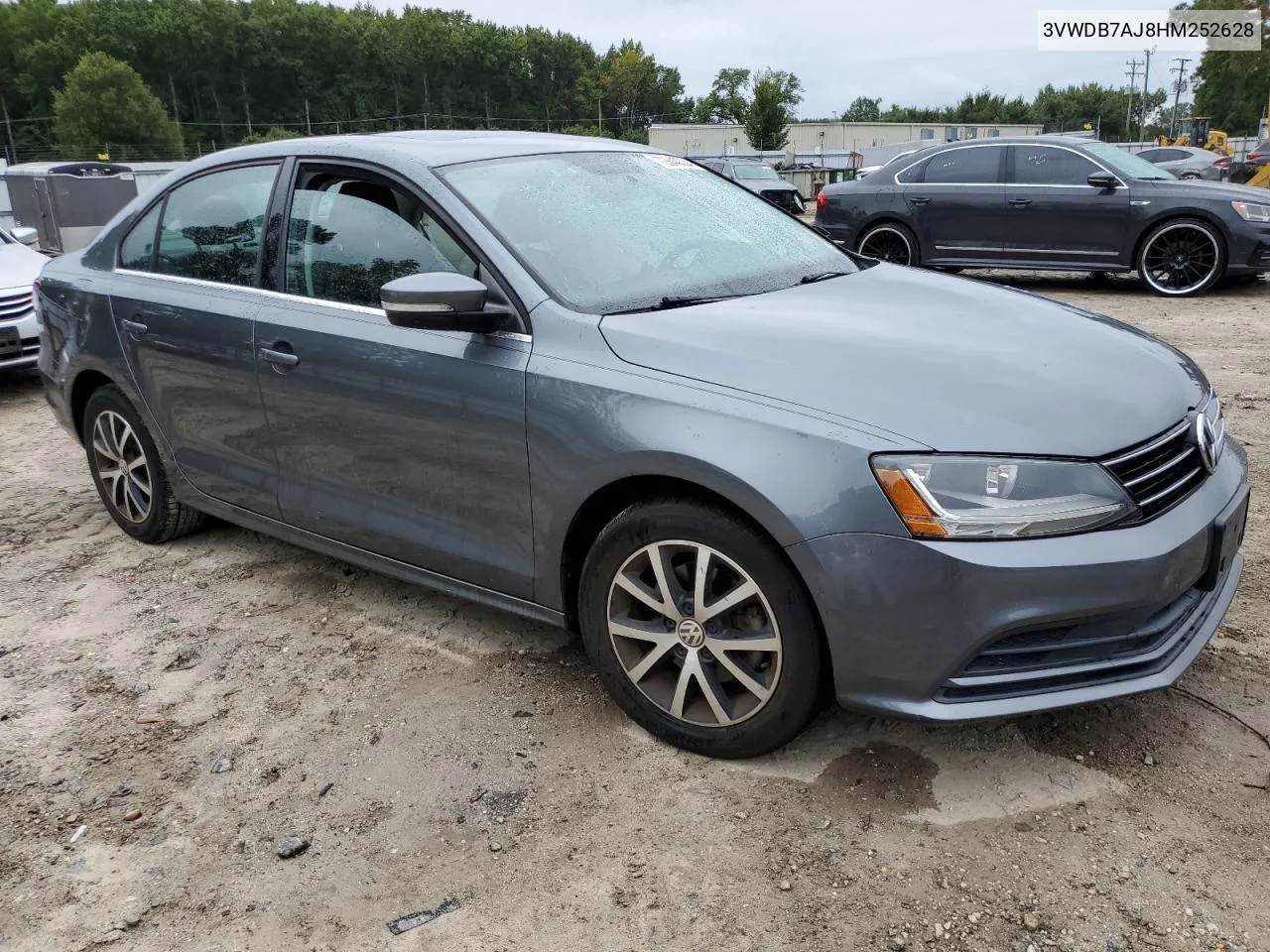 2017 Volkswagen Jetta Se VIN: 3VWDB7AJ8HM252628 Lot: 72840334