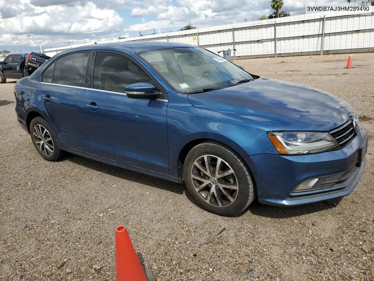 2017 Volkswagen Jetta Se VIN: 3VWDB7AJ3HM289490 Lot: 72959964